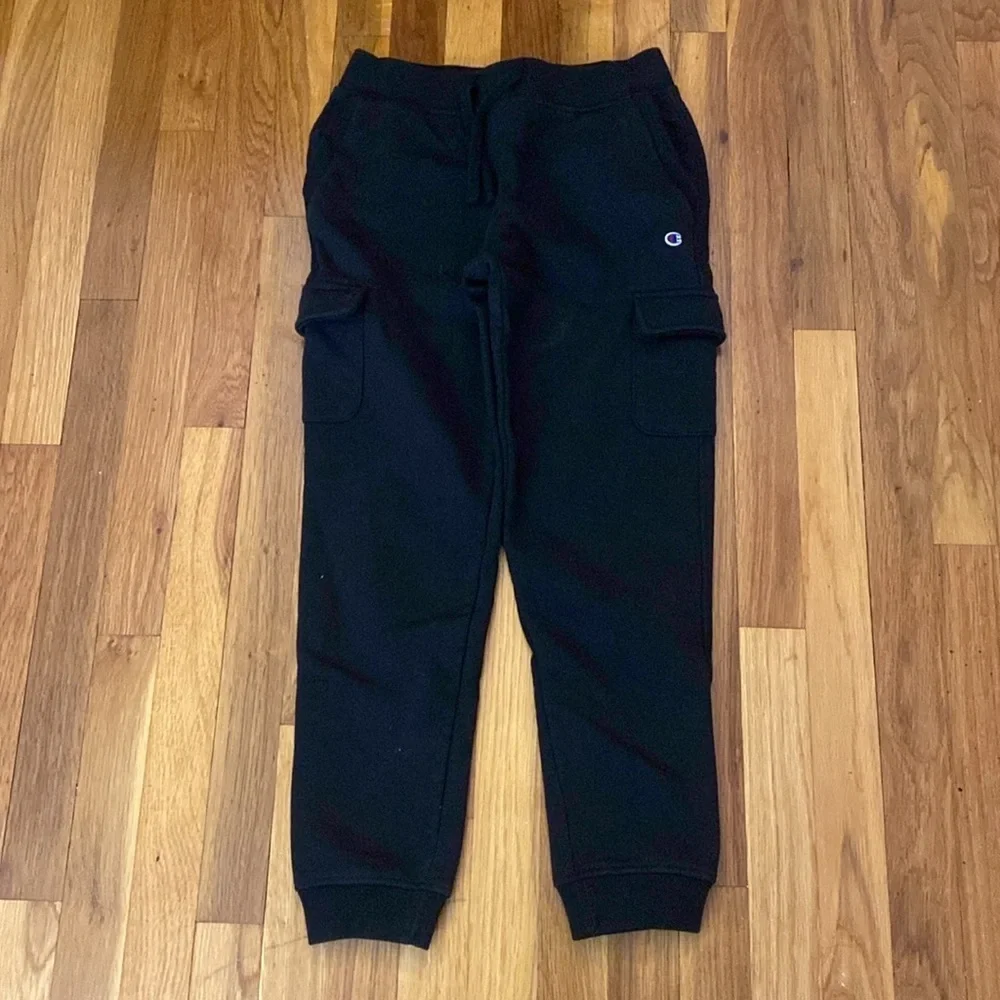 Champion Boys Black Joggers Size L